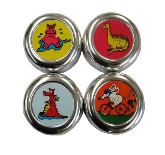 Bell Cartoon Characters Bike Parts Cycle Design