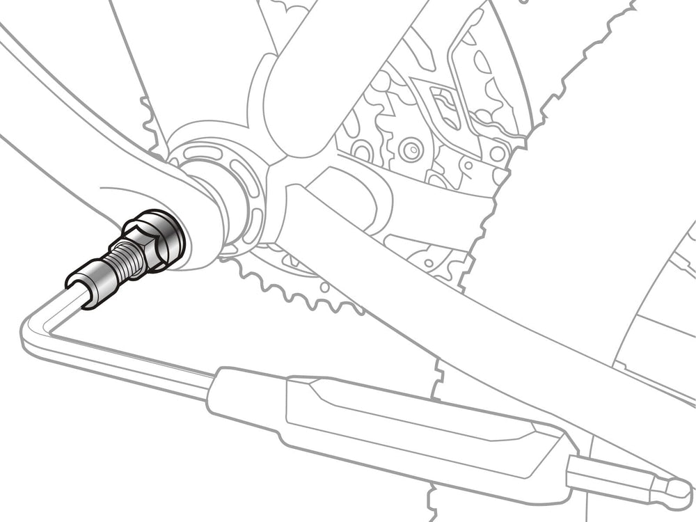 Topeak Universal Crank Puller for Square Taper, ISIS & Octalink Bike Parts Topeak 