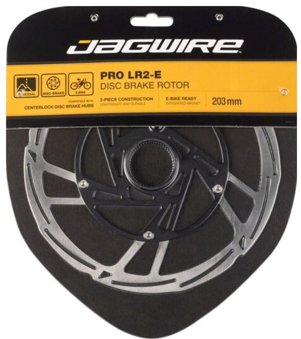 Jagwire Pro LR2-E E-bike Disk Brake Rotor 203mm Centrelock Bike Parts Jagwire 