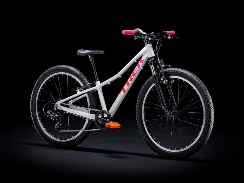 2023 Trek Precaliber 24 8 Speed Suspension White Pink Bikes Trek 