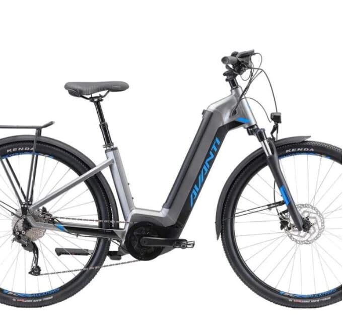 2022 Avanti Metro E City 2 Silver Blue Bikes Avanti