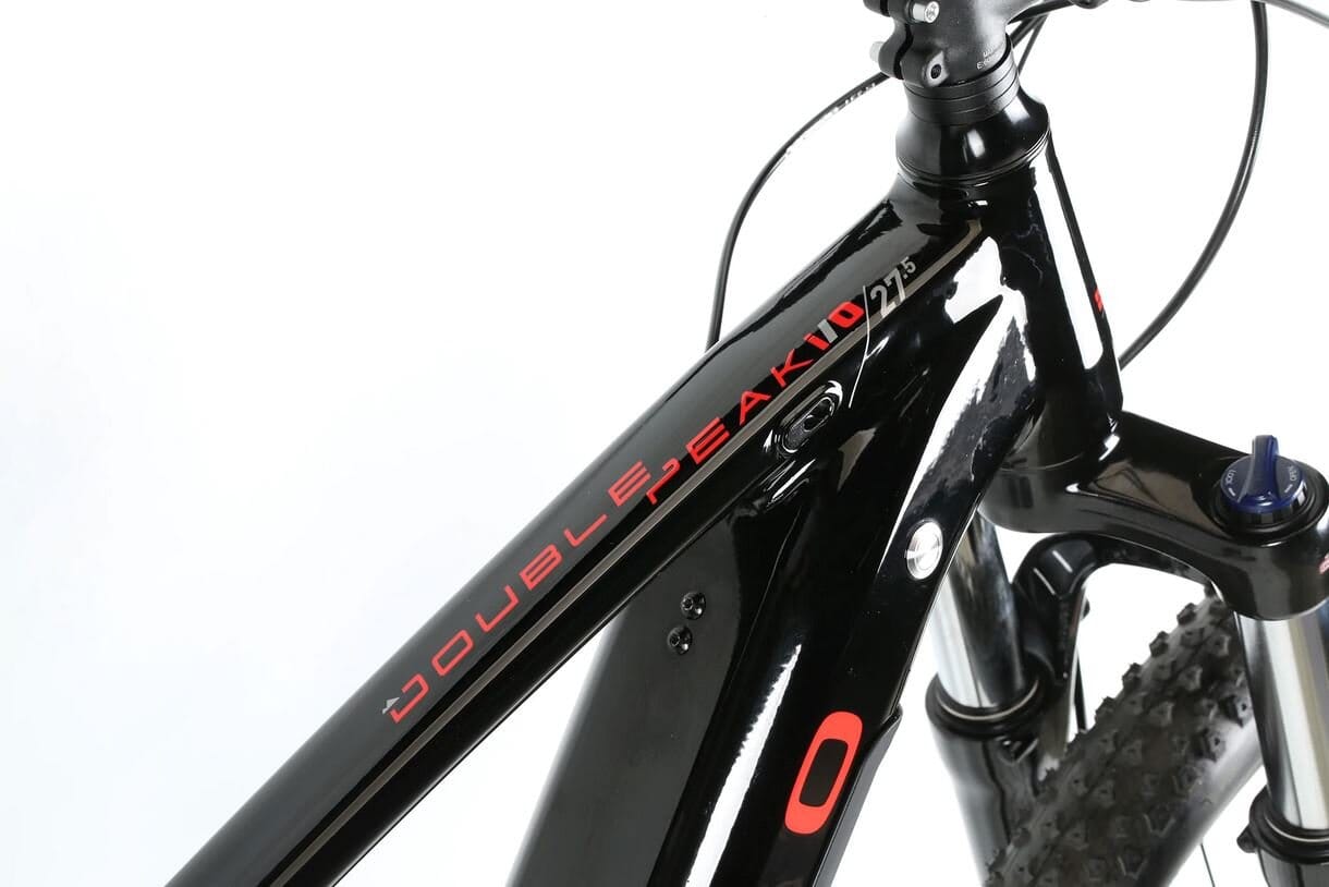2022 Haro Double Peak I/0 27.5 Black Neon Red Bikes Haro 