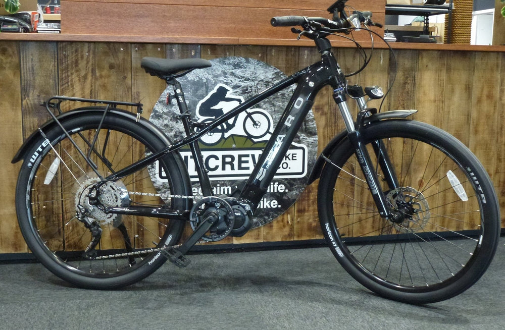 2022 Haro Double Peak I/O Commuter Black/Silver Bikes Haro