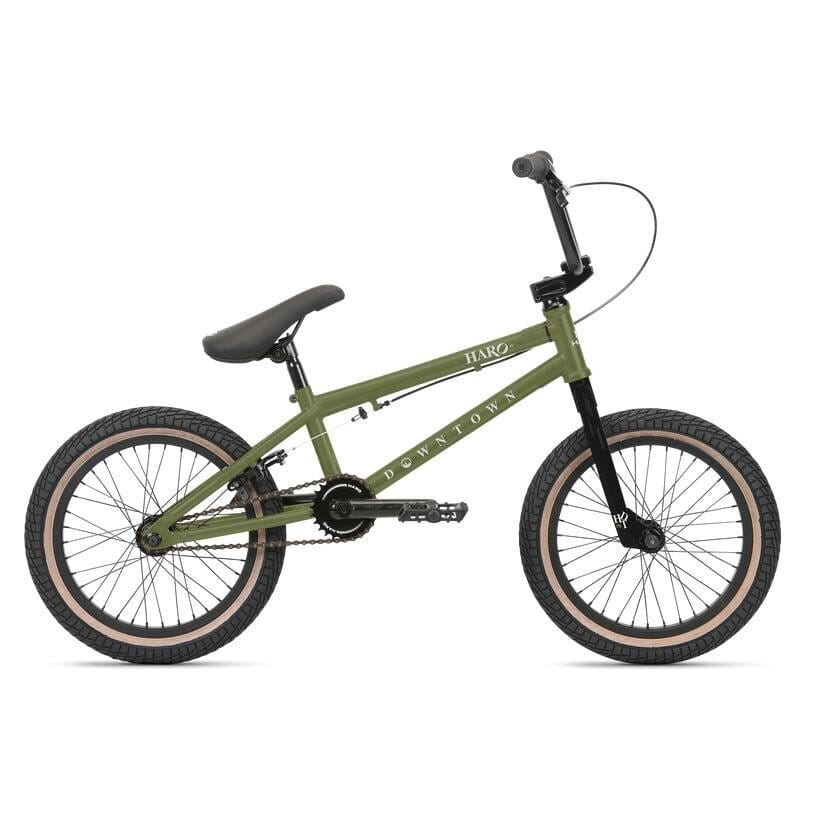 2022 Haro Downtown 16 Army Green Bikes Haro 