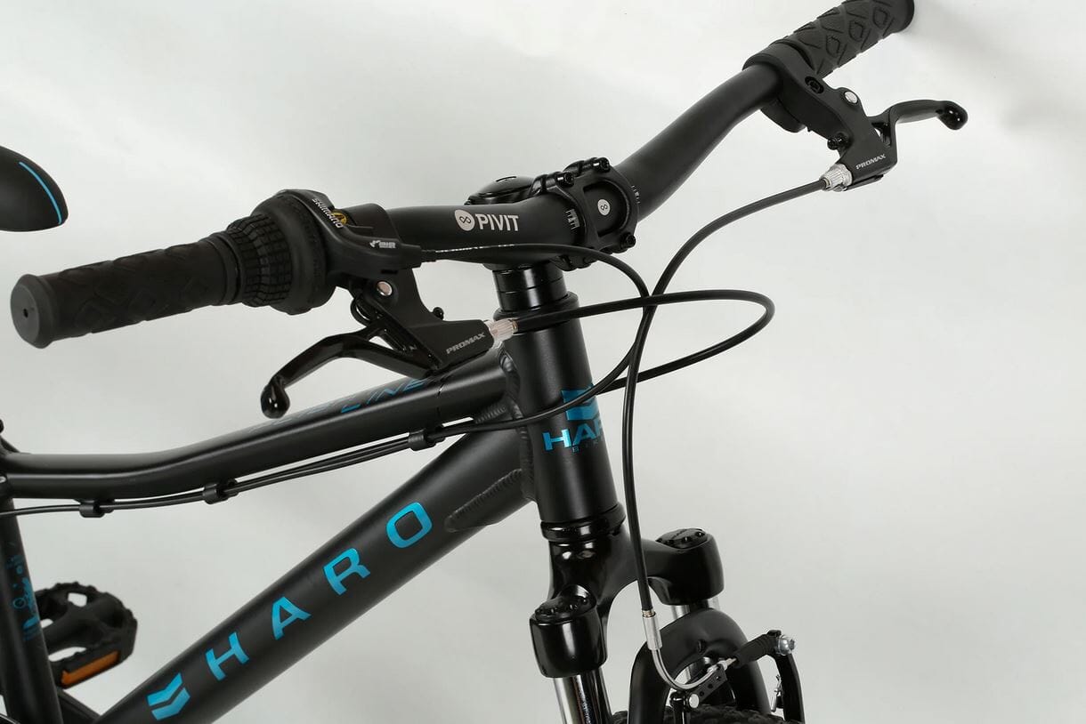 2022 Haro Flightline 20 Black / Aqua Bikes Haro