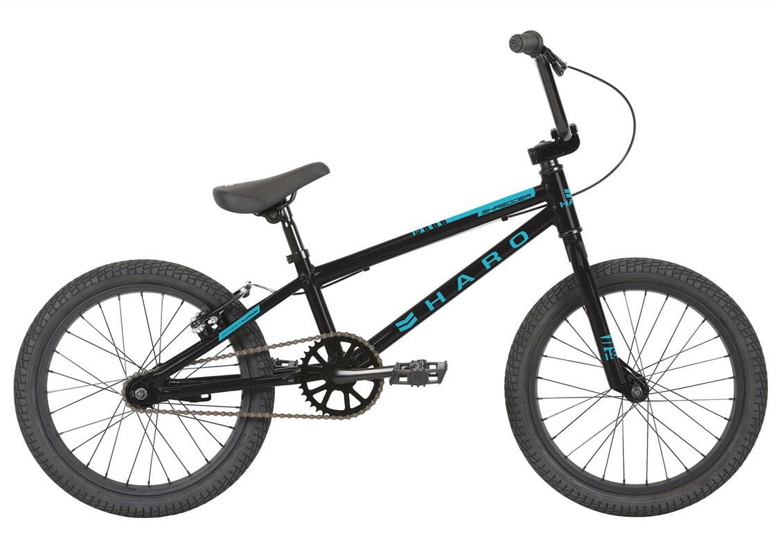 2022 Haro Shredder 18 Black BMX Bikes Haro 18 inch 
