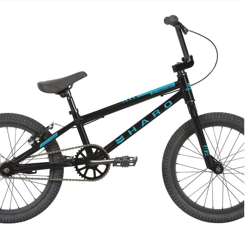 2022 Haro Shredder 18 Black BMX Bikes Haro