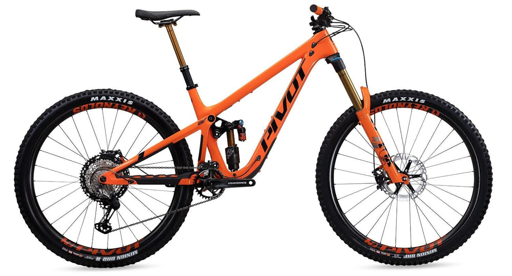 2022 Pivot Firebird Pro XT/XTR Bikes Pivot Orange S Air w/ Reynolds Wheels