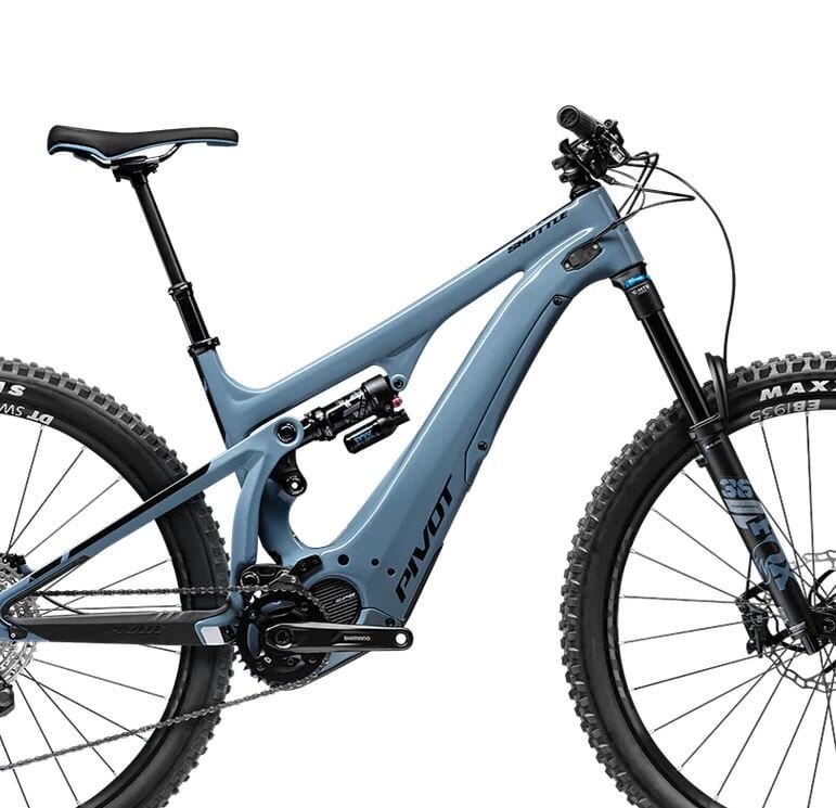 2022 Pivot Shuttle 29 V3 Ride SLX / XT Mirage Blue Bikes Pivot