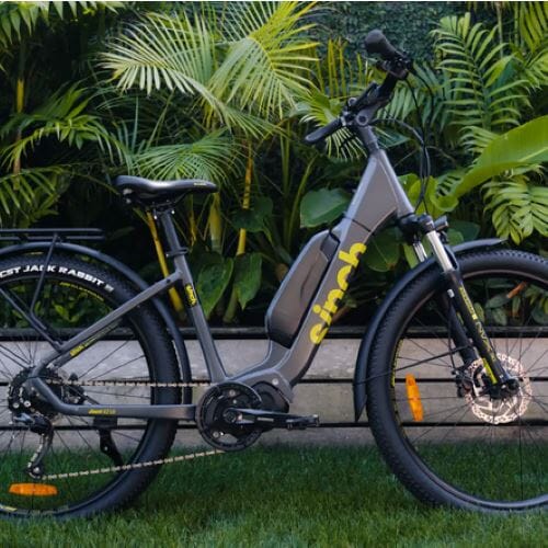 2022 Sinch Jaunt EZ1 Grey Lime Bikes Sinch