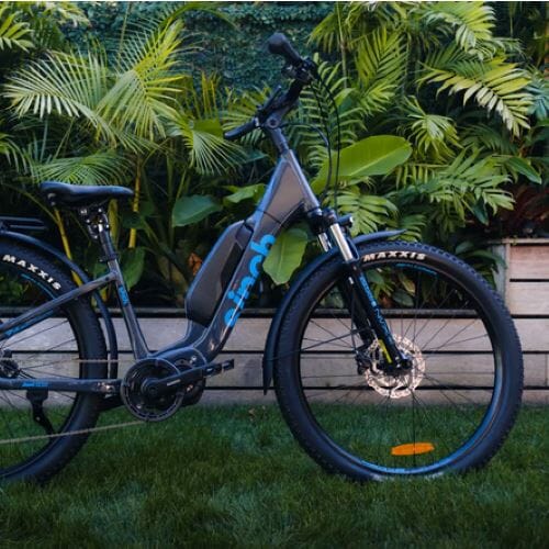 2022 Sinch Jaunt EZ2 Grey Blue eBike Bikes Sinch