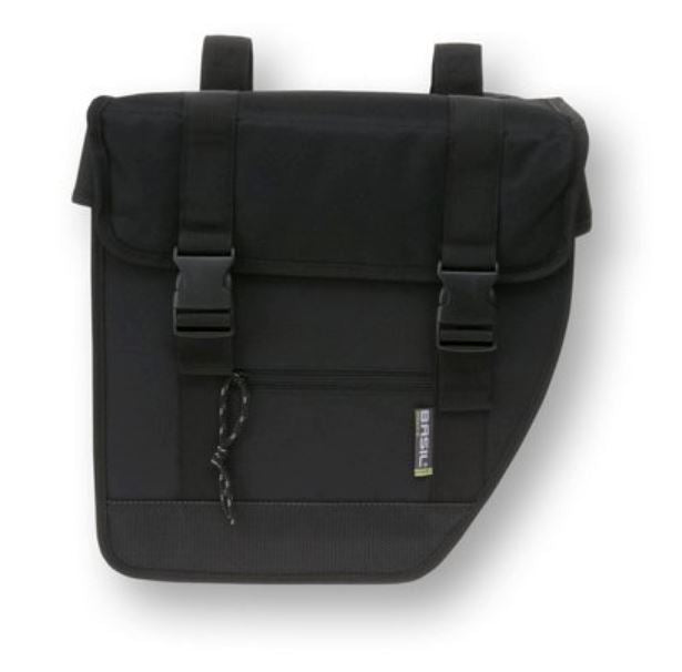 Basil Tour Double Pannier Bags 26l Black Bike Parts Basil