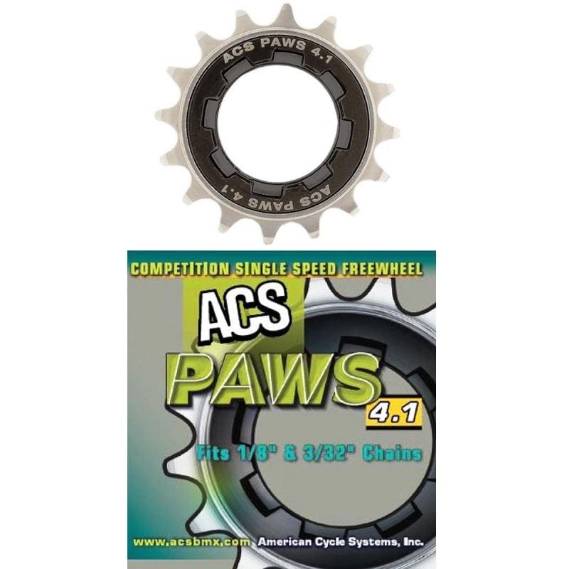 ACS Paws 3/32 Paws 4.1 16T Bike Parts ACS