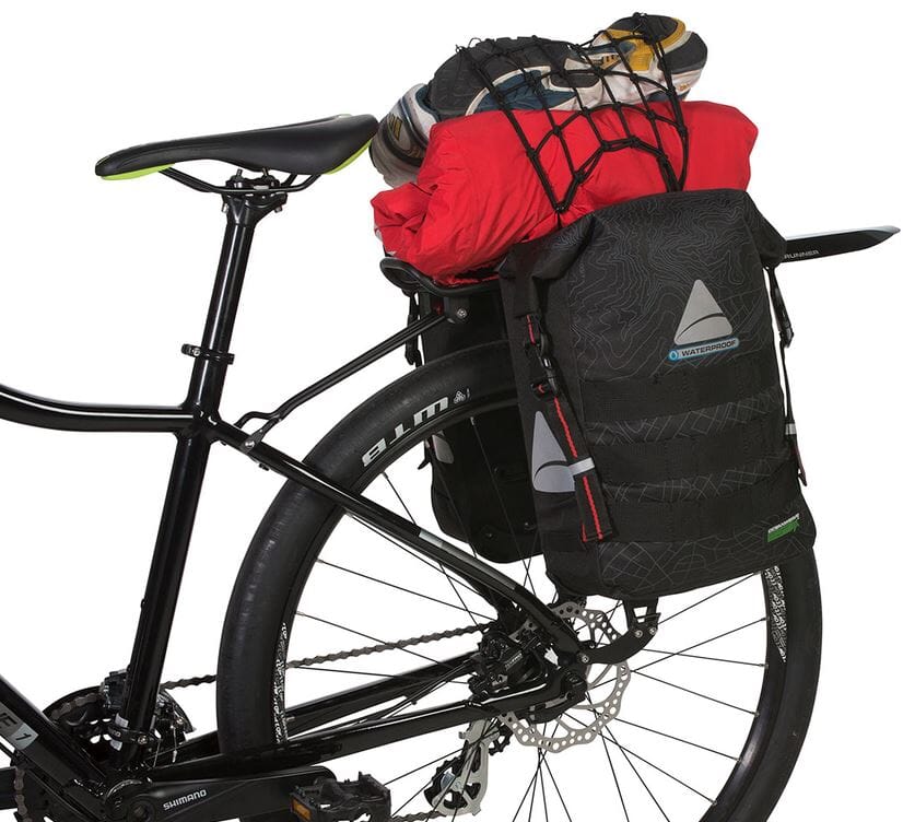Axiom Monsoon OceanWeave 32L Pannier Bags Pair Bike Parts Axiom