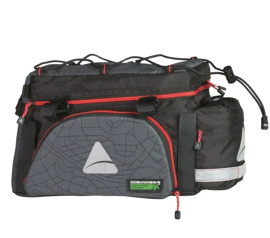 Axiom Seymour OceanWeave Trunk Expand 19+ Pannier Bag Bike Parts Axiom