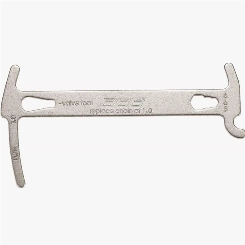 BBB Chainchecker Multi Tool with Chain Hook, Valve Tool & 5/6/8mm Box Wrench Bike Parts BBB 