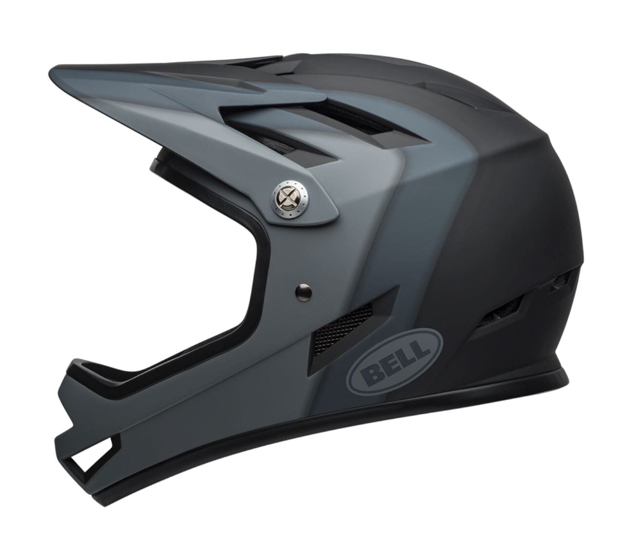 Bell Sanction Full Face Helmet Matte Black Bike Parts Bell