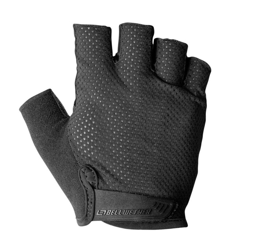 Bellwether Mens Gel Supreme Fingerless Gloves Black Bike Parts Bellwether S