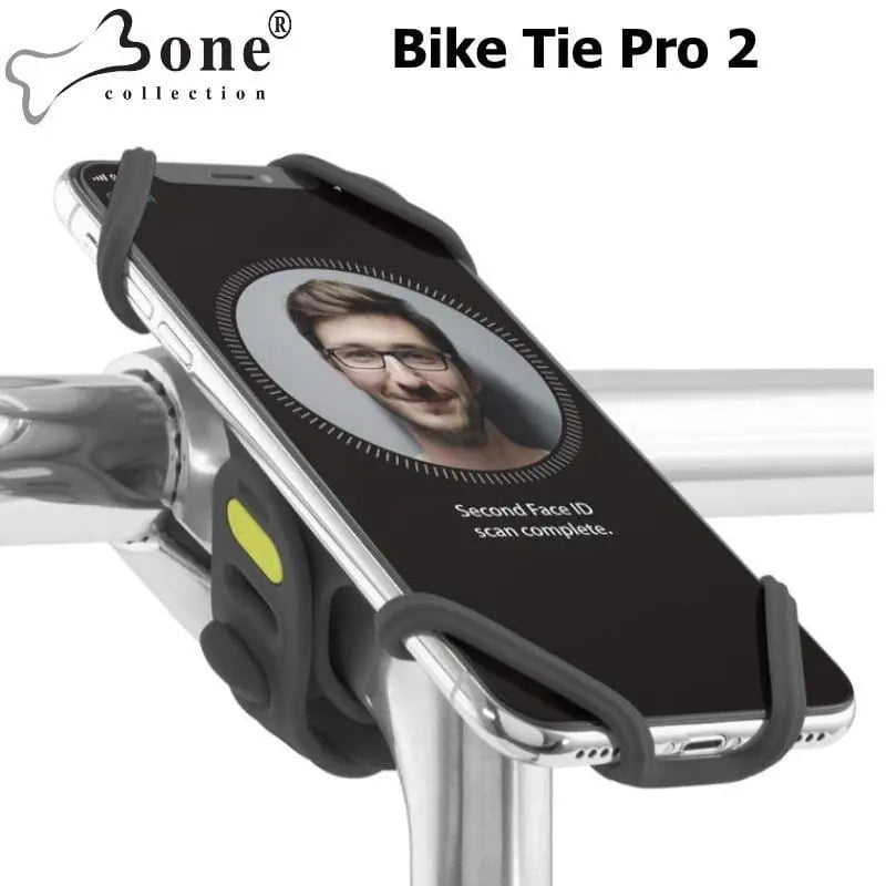 Bike Tie Pro2 Smart Phone Holder Stem Mount BLK Bike Parts Bike Tie