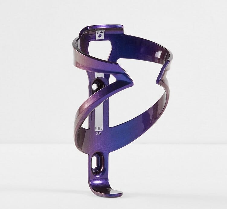 Bontrager Elite Recycled Water Bottle Cage Var Col Bike Parts Bontrager Purple Flip 