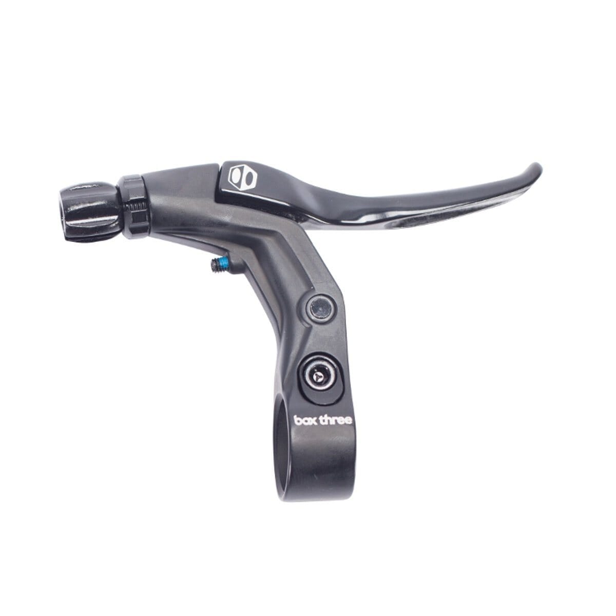 Box Three V-Point Long Reach V-Brake Lever Black Bike Parts Box 