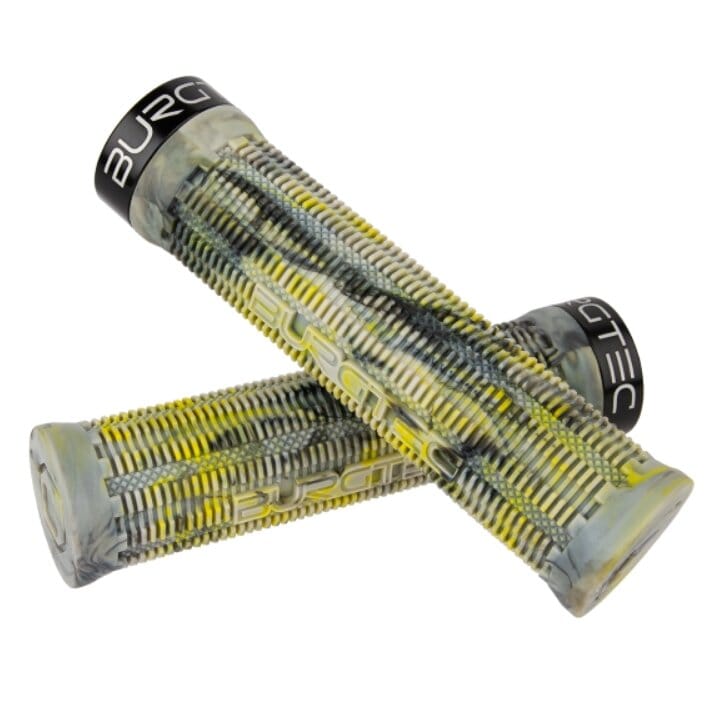 Burgtec Bartender Pro Greg Minnaar Grip Var Col Bike Parts Burgtec Camo Grey