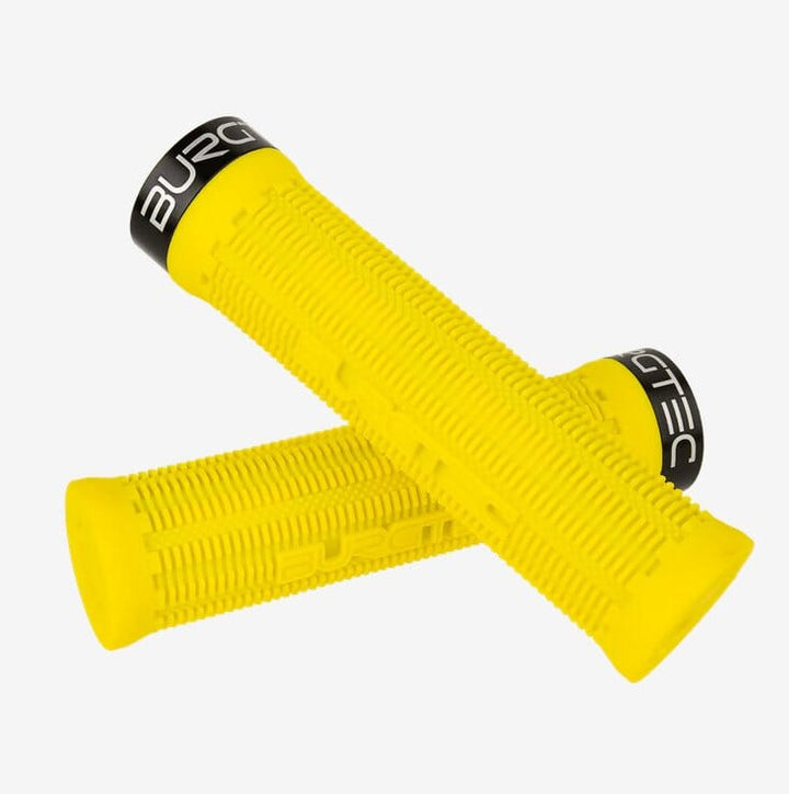 Burgtec Bartender Pro Greg Minnaar Grips Var Col Bike Parts Burgtec Electric Yellow