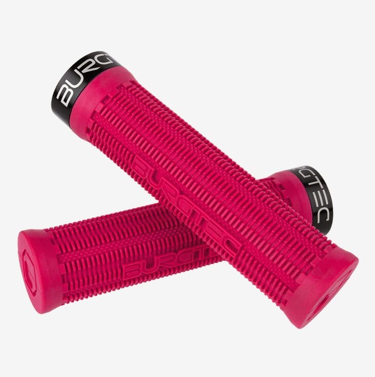 Burgtec Bartender Pro Greg Minnaar Grips Var Col Bike Parts Burgtec Toxic Barbie Pink