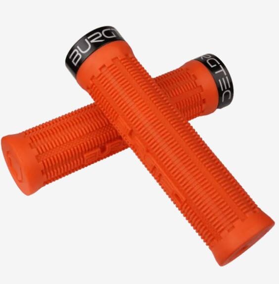 Burgtec Bartender Pro Grip Var Col Bike Parts Burgtec Iron Bro Orange