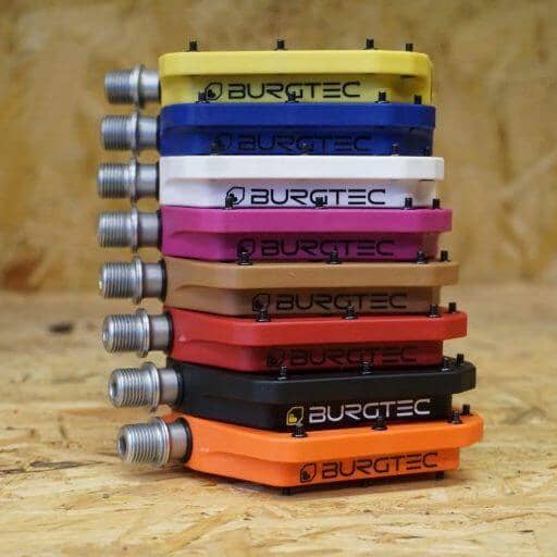 Burgtec MK4 Composite Flat Pedals Var Col Bike Parts Burgtec Kash Bronze 