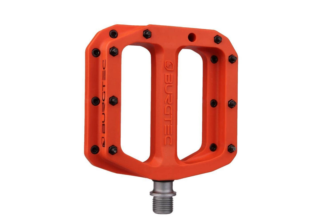 Burgtec MK4 Composite Flat Pedals Var Col Bike Parts Burgtec Iron Bro Orange