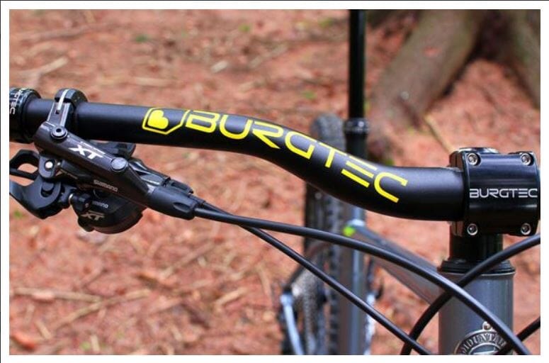 Burgtec Ridewide Alloy 30 Rise 800 x 35 handlebars Black Bike Parts Burgtec