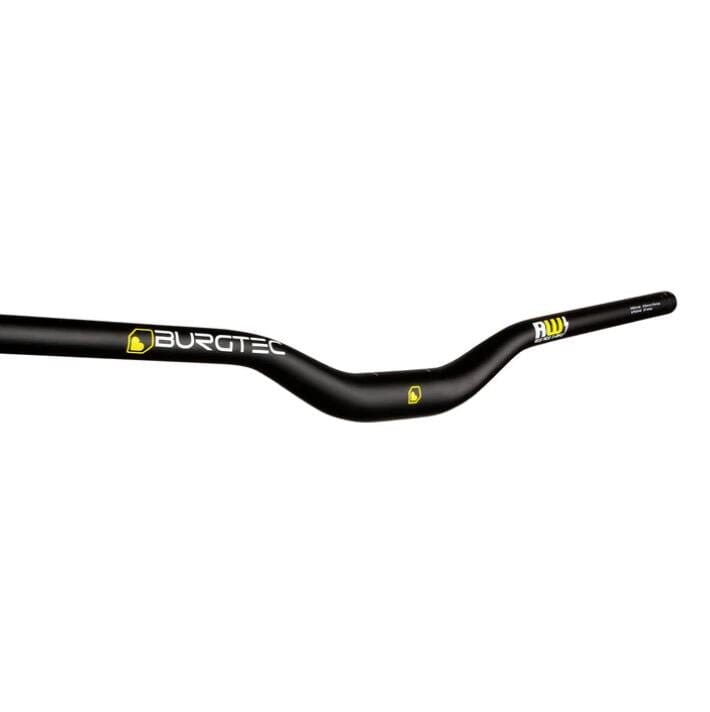 Burgtec RideWide E-Bike Handlebar Black 35mm Rise 800mm x 35mm Bike Parts Burgtec