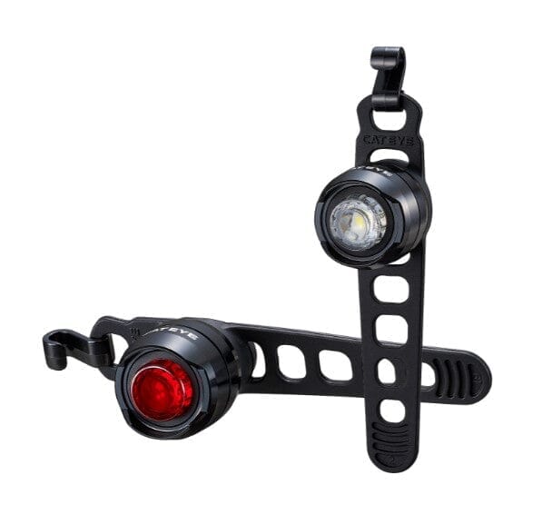 Cateye Orb Front & Rear Light Set USB Rechargeable Bike Parts Cateye