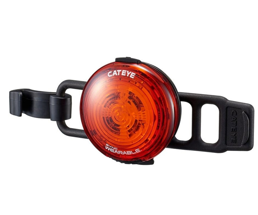 Cateye Rear Sync Wearable Light NW100 Bike Parts Cateye