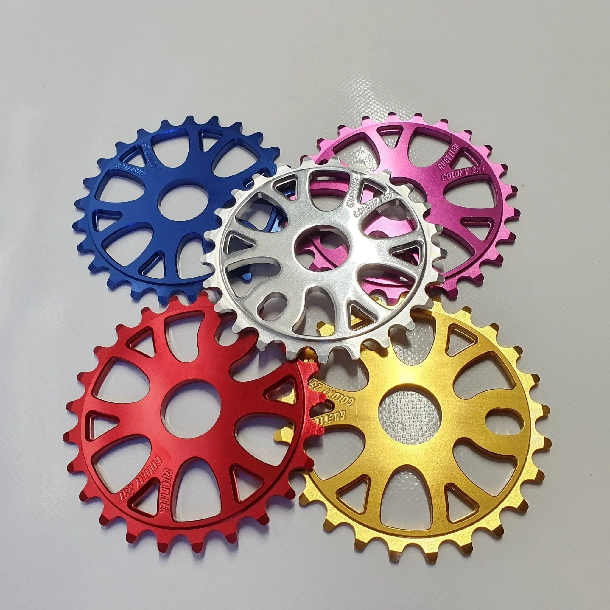 Colony Guettler BMX sprocket 25t Bike Parts Colony Gold