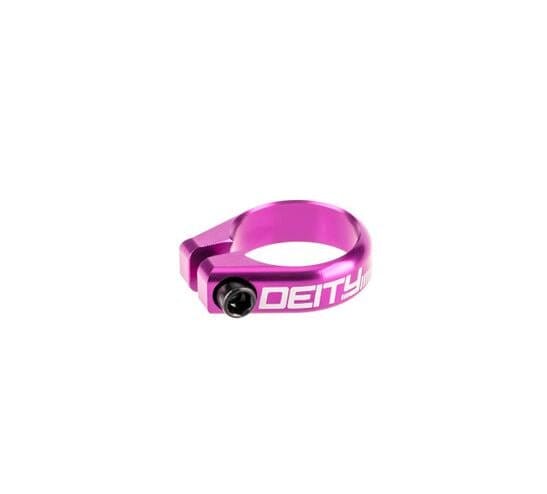 DEITY Circuit Seatpost Clamp 34.9 Bike Parts Deity Purple 