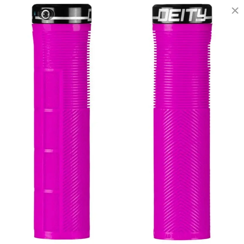 Deity Knuckleduster Lock On Grips Var Col Bike Parts Deity Pink