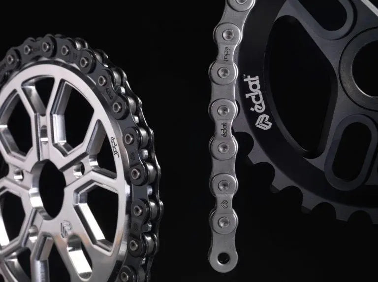 eclat Diesel BMX Chain 1/2 x 1/8 Silver Bike Parts Eclat 