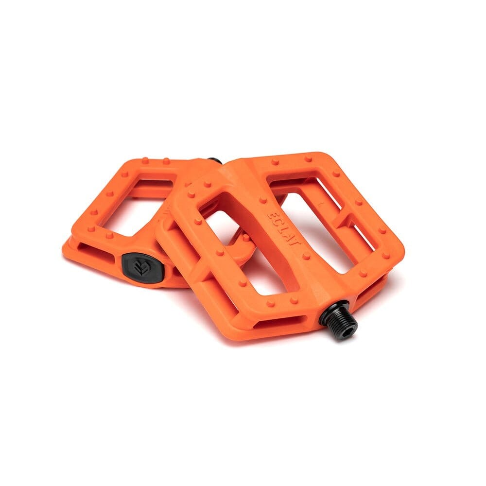 eclat PC Centric BMX Pedals 9/16" Orange Bike Parts Eclat 