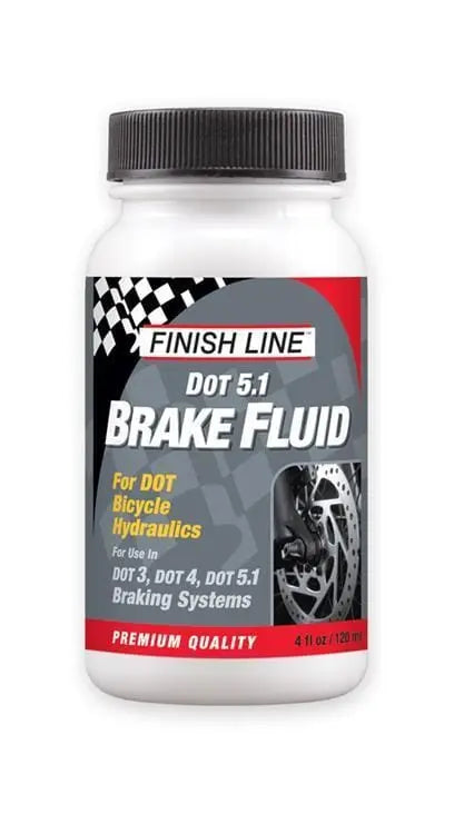 Finish Line Brake Fluid DOT 5.1 120ml Bike Parts Finish Line