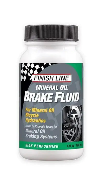 Finishline Mineral Oil Brake Fluid 120ml Bike Parts Finish Line 