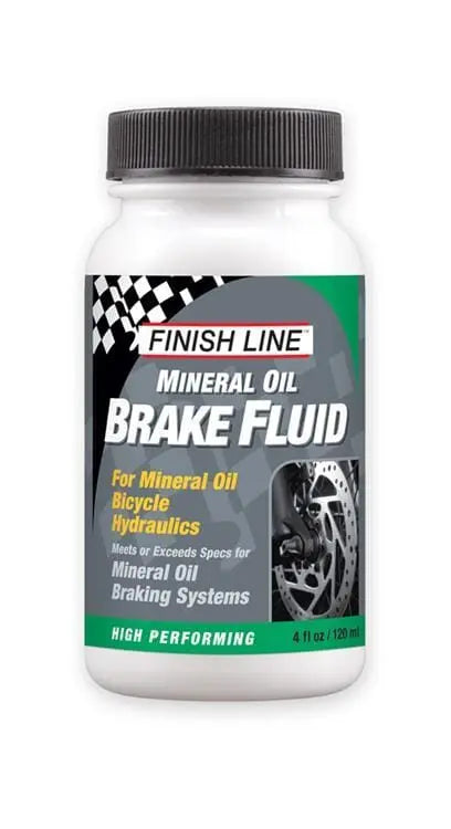 Finishline Mineral Oil Brake Fluid 120ml Bike Parts Finish Line
