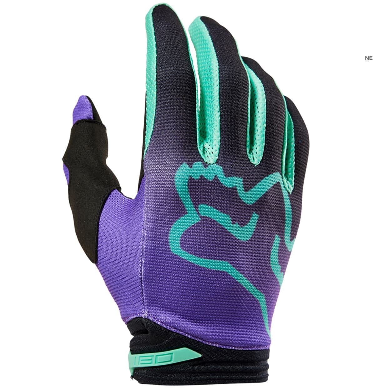 Fox 180 Toxsyk Gloves Teal Purple Black Bike Parts Fox Small