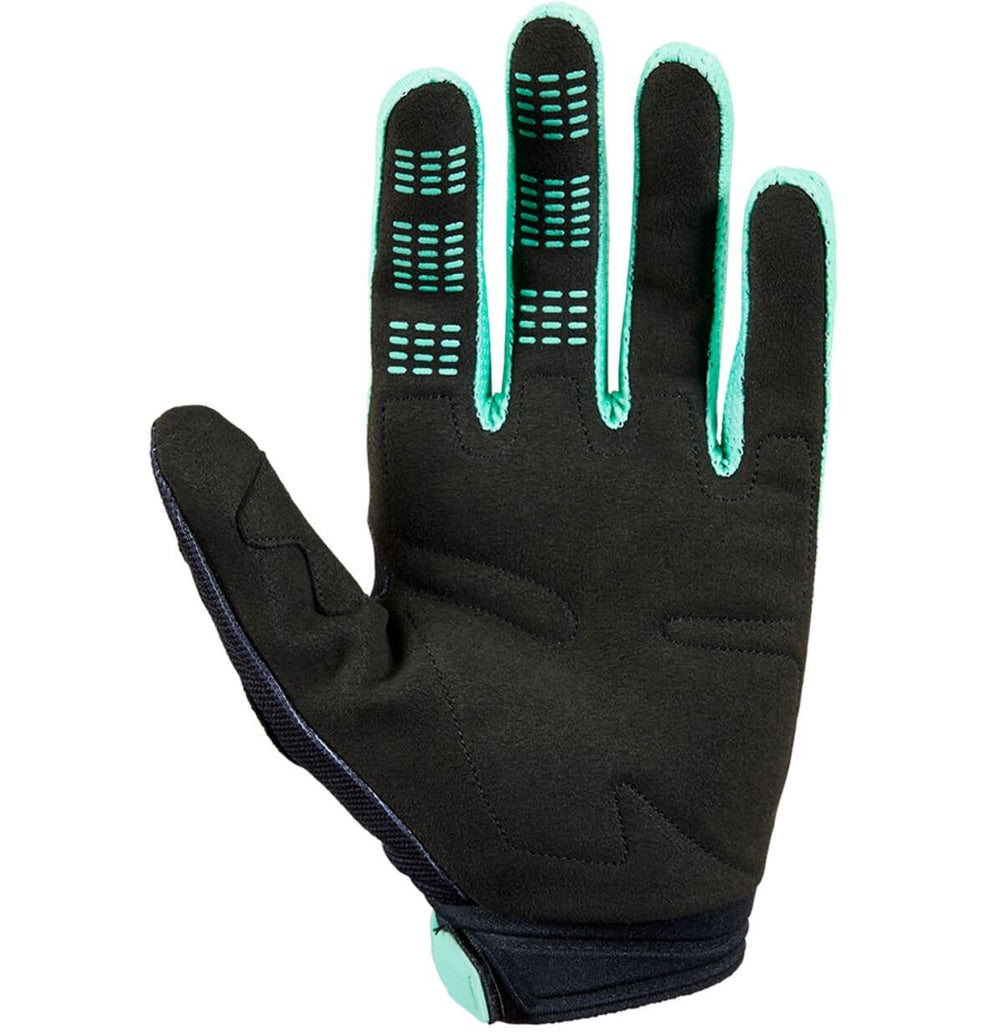 Fox 180 Toxsyk Gloves Teal Purple Black Bike Parts Fox