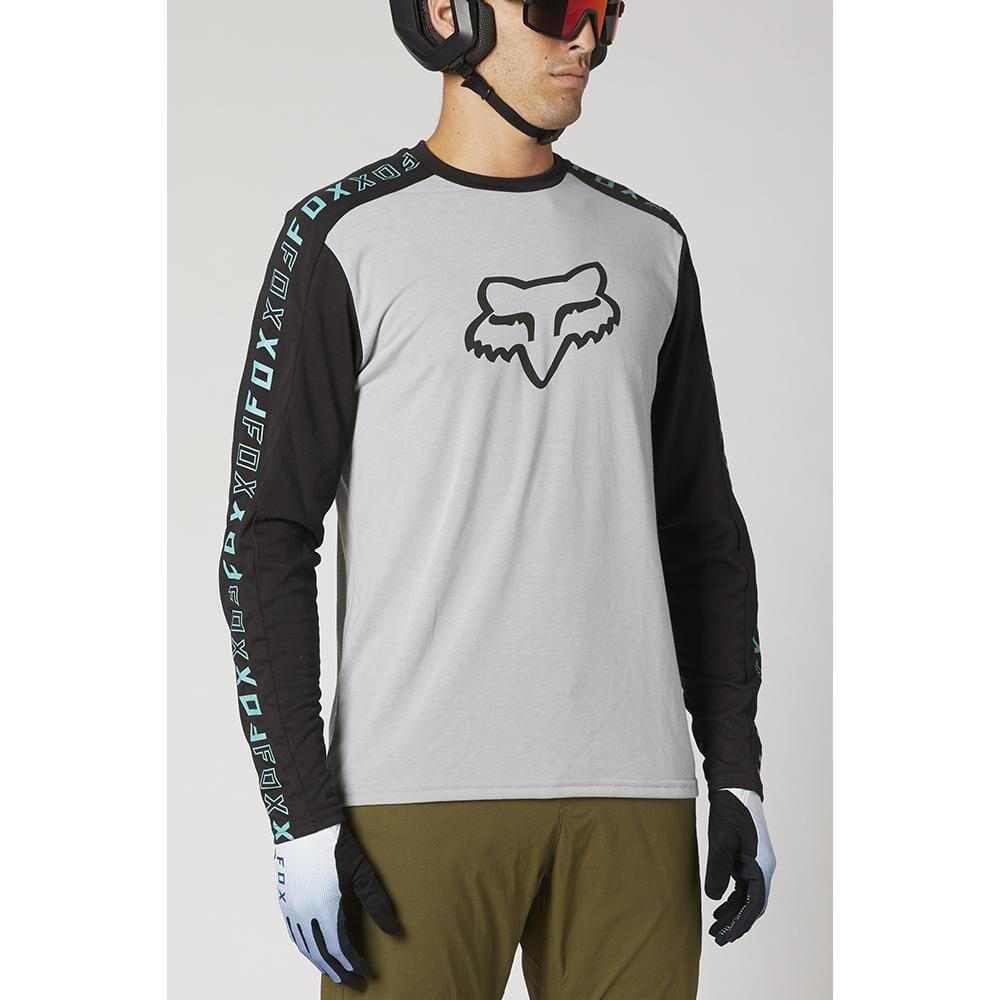 Fox Ranger Drirelease® Long Sleeve Jersey Steel Grey Bike Parts Fox 