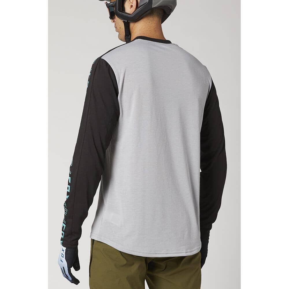 Fox Ranger Drirelease® Long Sleeve Jersey Steel Grey Bike Parts Fox 