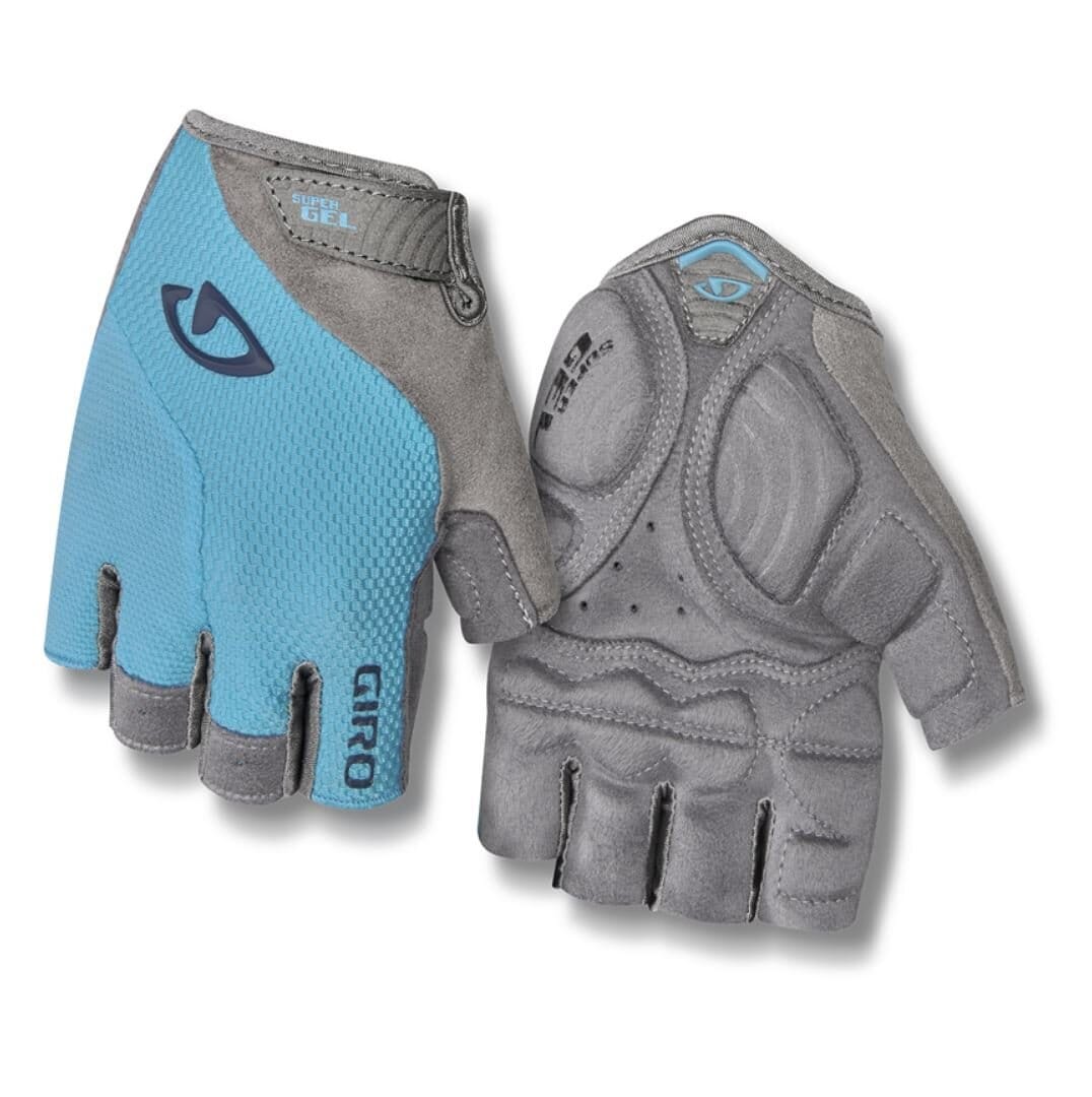 Giro Strada Massa Super Gel Gloves Iceburg Midnight Blue Bike Parts Giro S