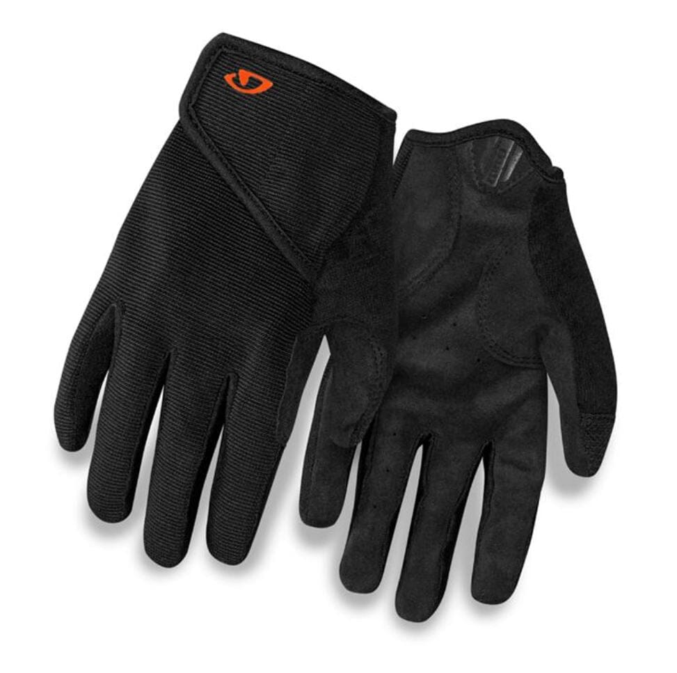 Gloves Giro DND JNR II Full Finger Gloves Black Bike Parts Giro Black XS
