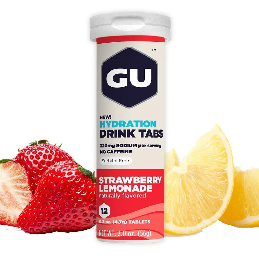 GU Drink Tablets Strawberry Lemonade Bike Parts Gu